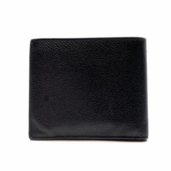 Prada Saffiano Bifold Compact Wallet Coin Case Black - Picture 3 of 9